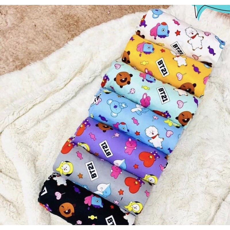 BT21 BTS Teen adult terno pajama Shopee Philippines