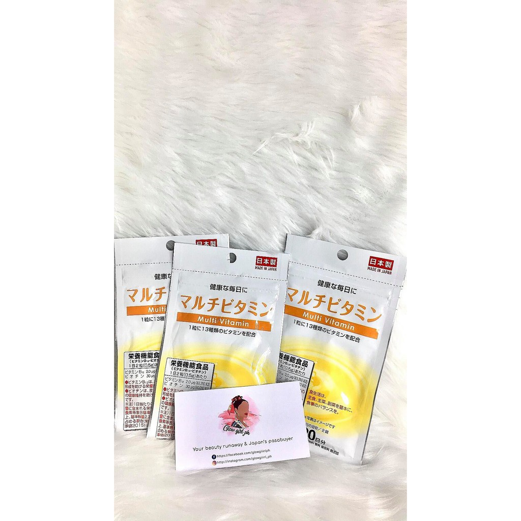 Daiso Multi Vitamin (20 days) | Shopee Philippines