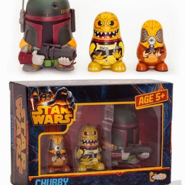 Star Wars Chubby Stackable Characters | Shopee Philippines