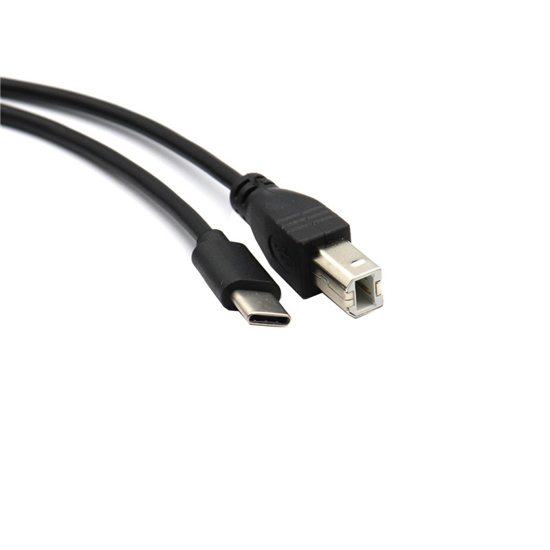 3.2Ft Type C /Micro Usb Male To Usb B Type Male Data Otg Cable Printer ...