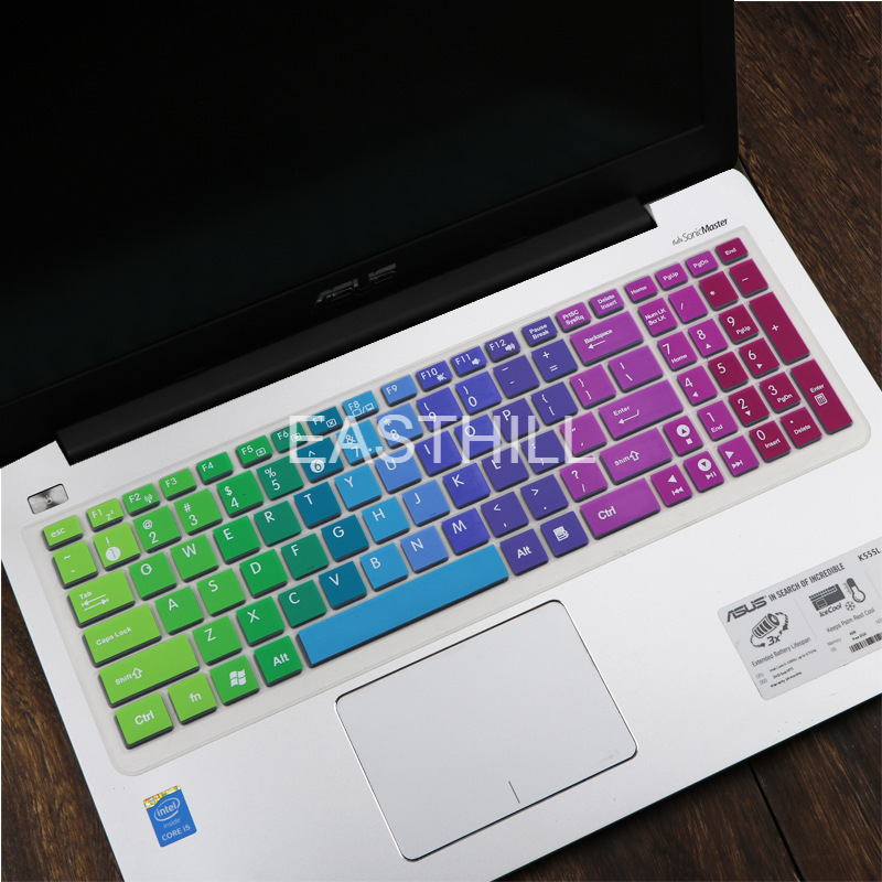 EASTHILL 15 inch Silicone laptop keyboard cover protector For Asus ...