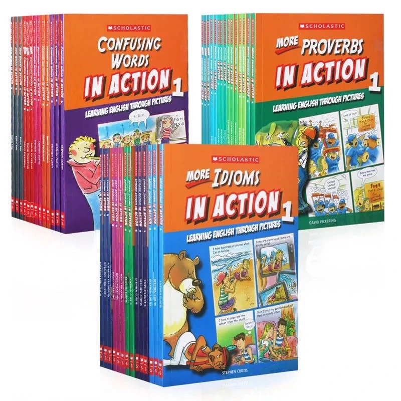 (45books) Large Full In Action Words/Idioms/Phrases | Shopee Philippines