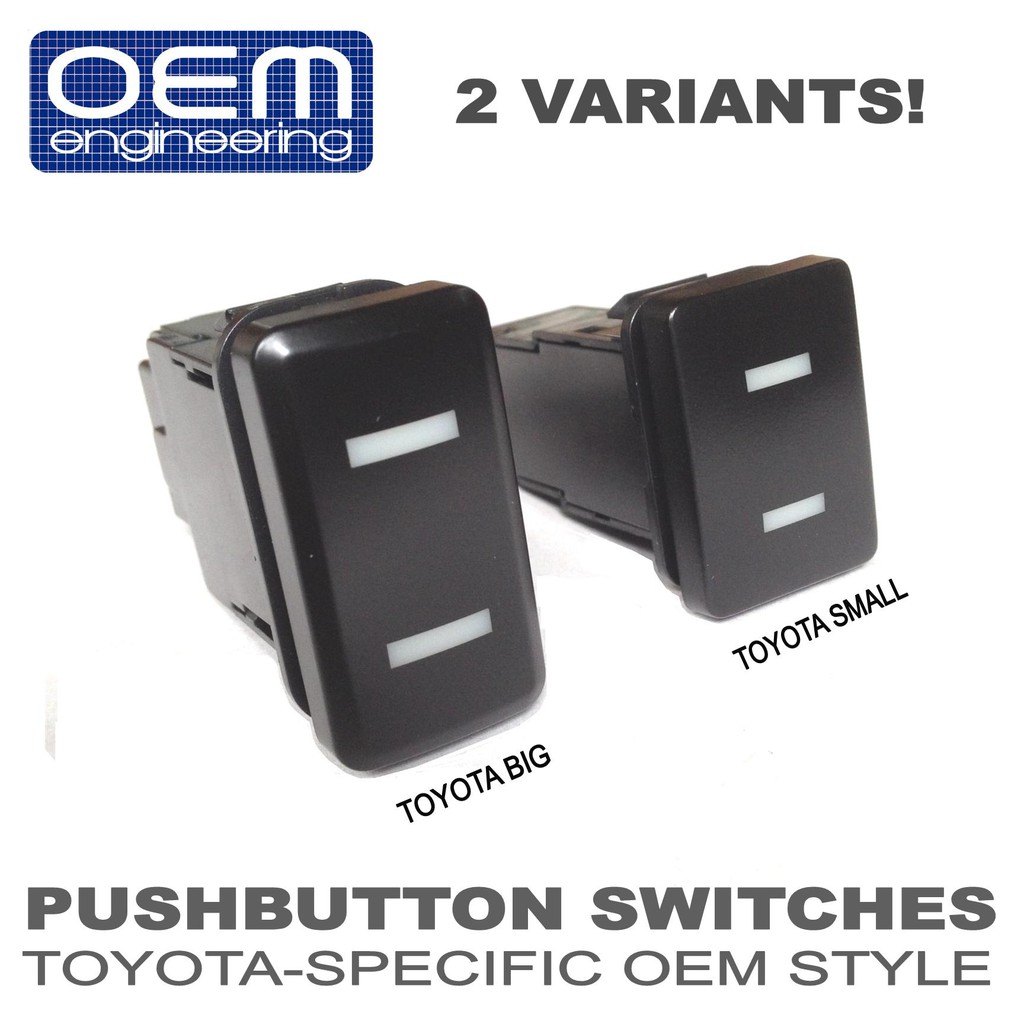 OEM Engineering PUSHBUTTON SWITCHES (Toyota- specific) | Shopee Philippines