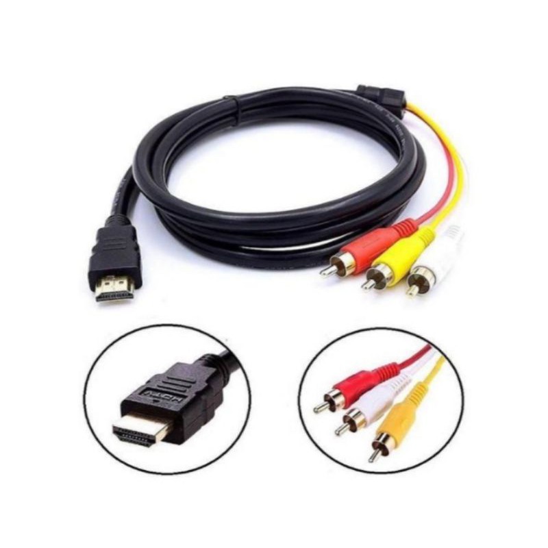 Cable hdmi con audio y video sale