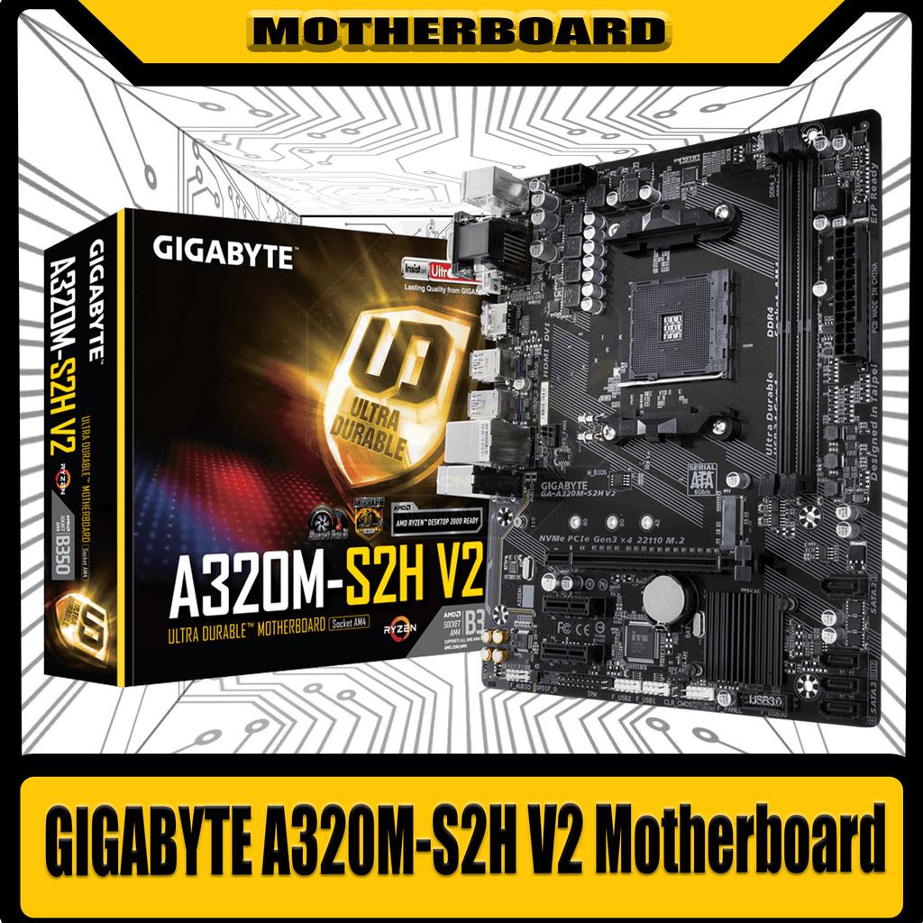 Gigabyte A320MS2H V2 Motherboard Shopee Philippines