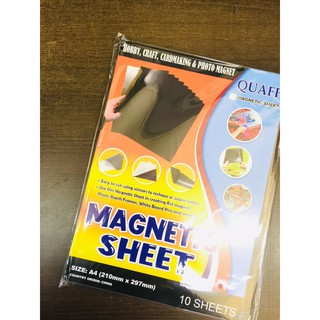 QUAFF Magnetic Sheets A4 - Comcard