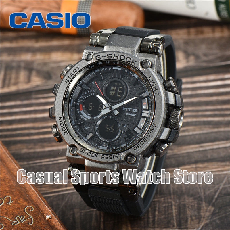 CASIO G Shock Watch For Men Original Dual Time OEM Date CASIO Watch For