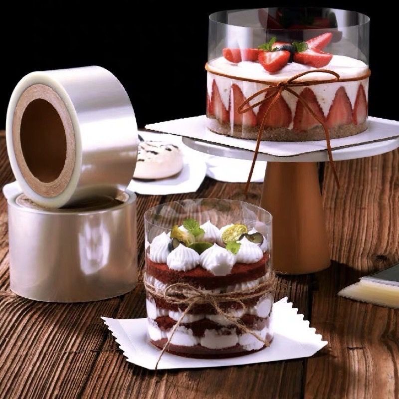 Acetate Clear Film Cake Kitchen Collar Transparent for Cake Decoration ...