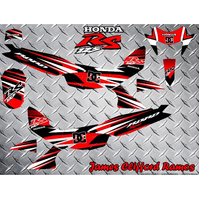 Honda rs store 125 decals