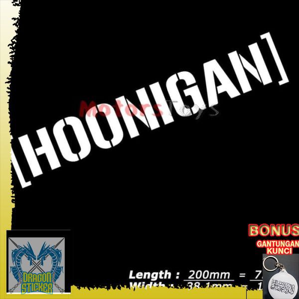 Hoonigan stickers jdm hoonigan Dragon Sticker car stickers | Shopee ...