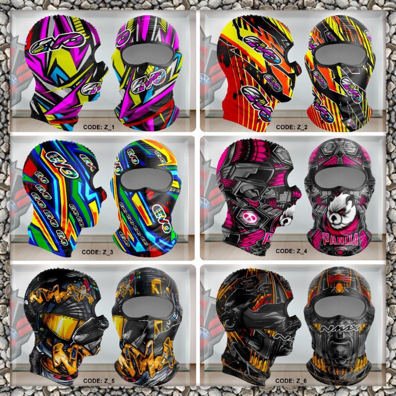 Balaclava / Full Mask Series 21 Riding Apparel | Shopee Philippines