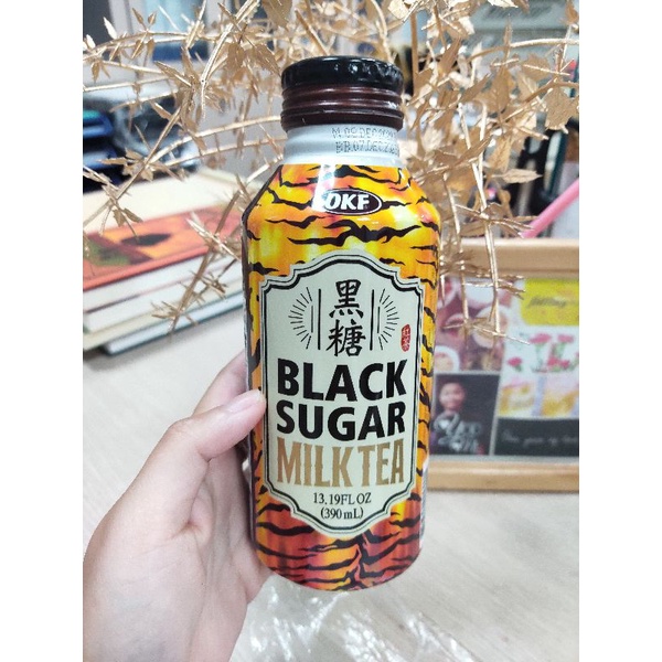 Okf Korean Black sugar milk tea/ Black sugar milk tea/ OKF Korean milk ...