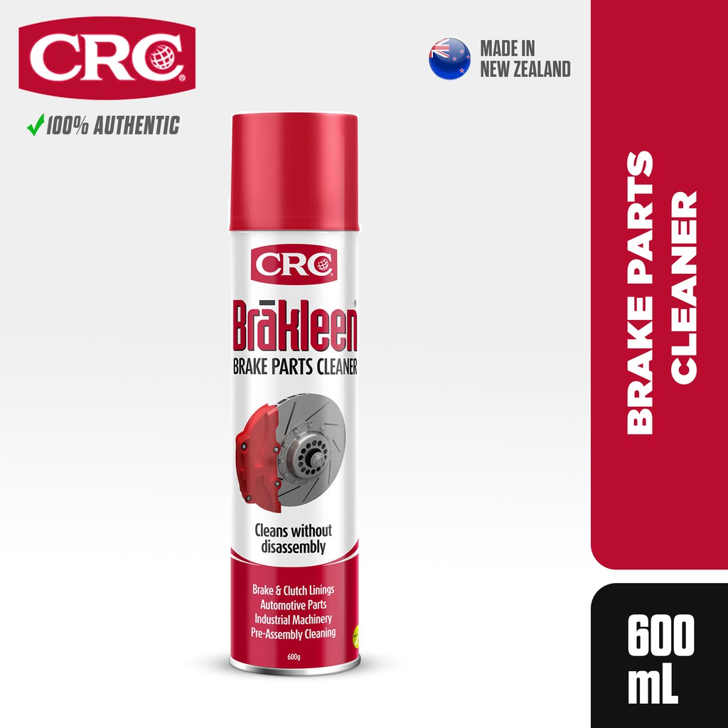 CRC Brakleen Brake Parts Cleaner Original Premium Heavy Duty 600mL ...
