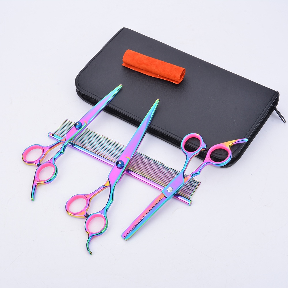 shopeeNo.1 Hairdressing Haircut Kits Sets Salon Shear Hair Professional