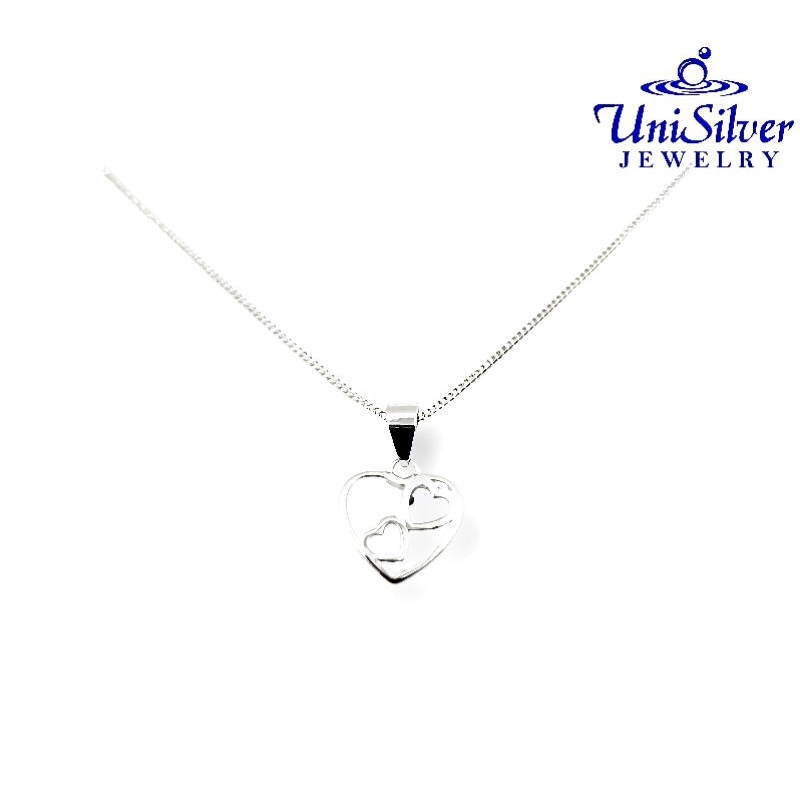 Unisilver heart deals necklace