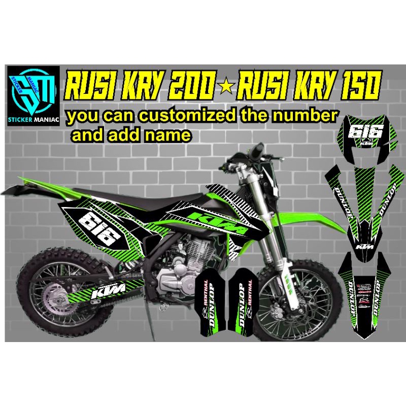 Rusi deals enduro 200cc