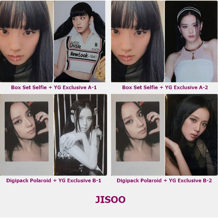 BLACKPINK BORN PINK YG Select Photocard | Shopee Philippines