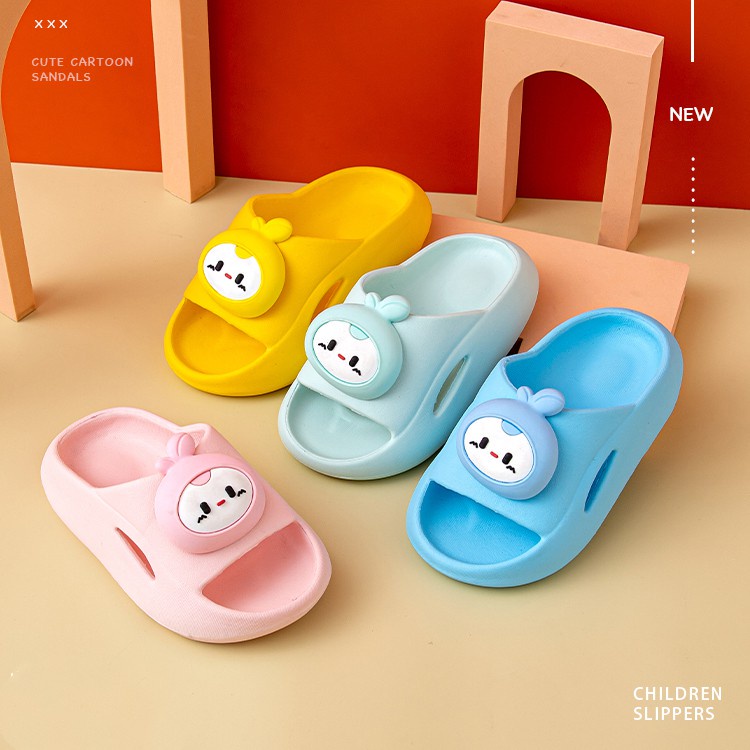 ☎♚𝐂𝐋𝐎𝐒𝐒.𝐏𝐇 Cute Cartoon Design Yeezy Slides Infant Sandals For Kids ...