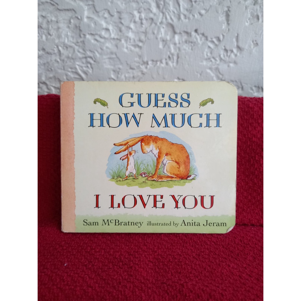 Guess How Much I Love You By Sam McBratney (pre Loved / Boardbook ...