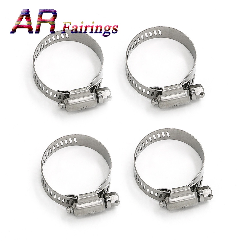 AE 1" ID Rubber Exhaust Pipe Clamps Coupling For Yamaha Banshee All