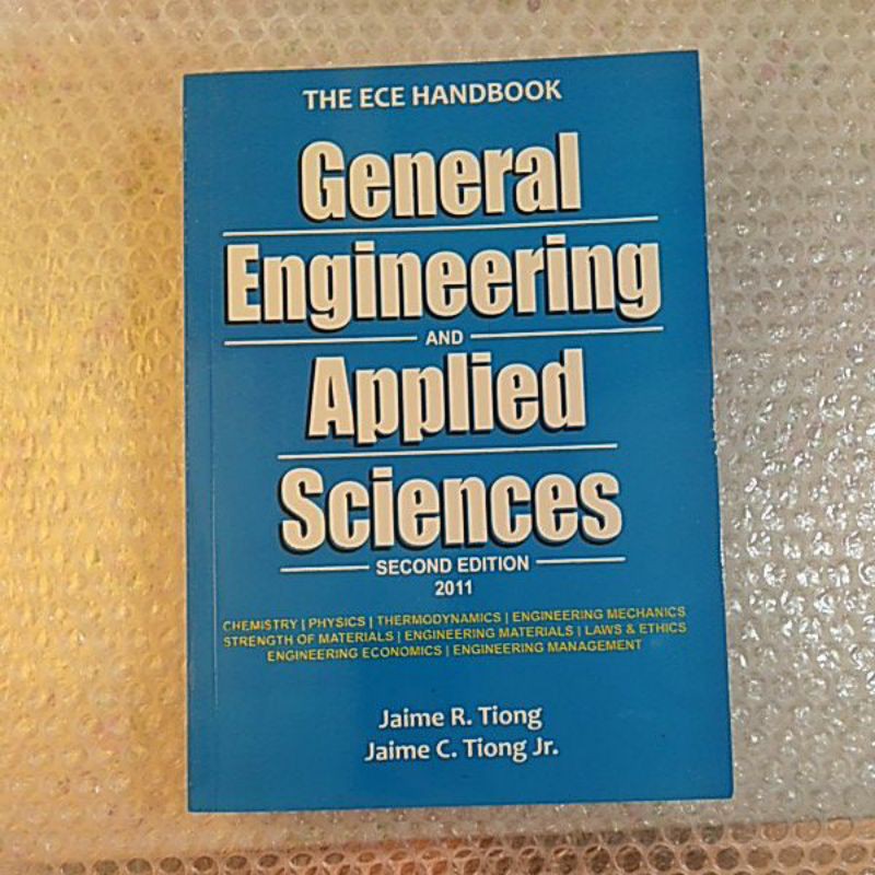The ECE Handbook General Engineering and Applied Sciences By Tiong