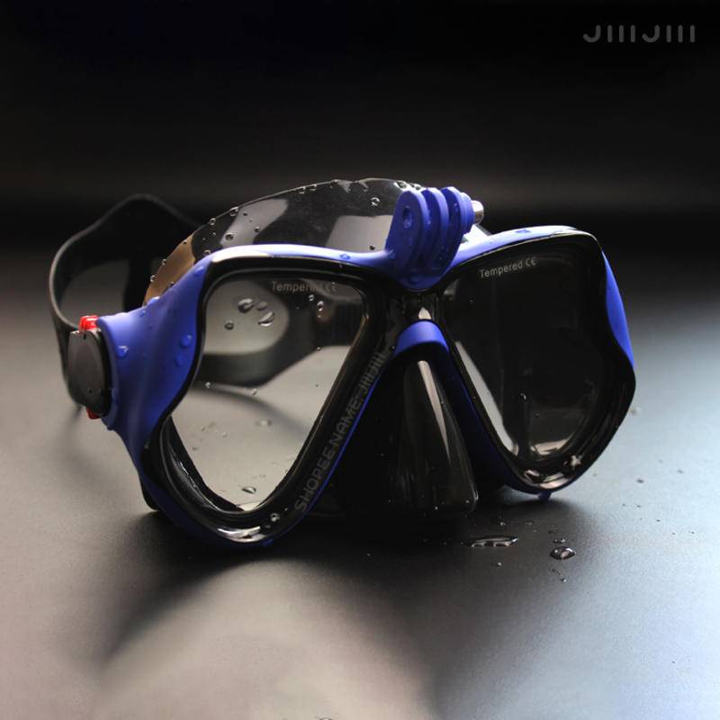 JIIIJIII GoPro Sports Camera Diving Mask Glasses Large Window
