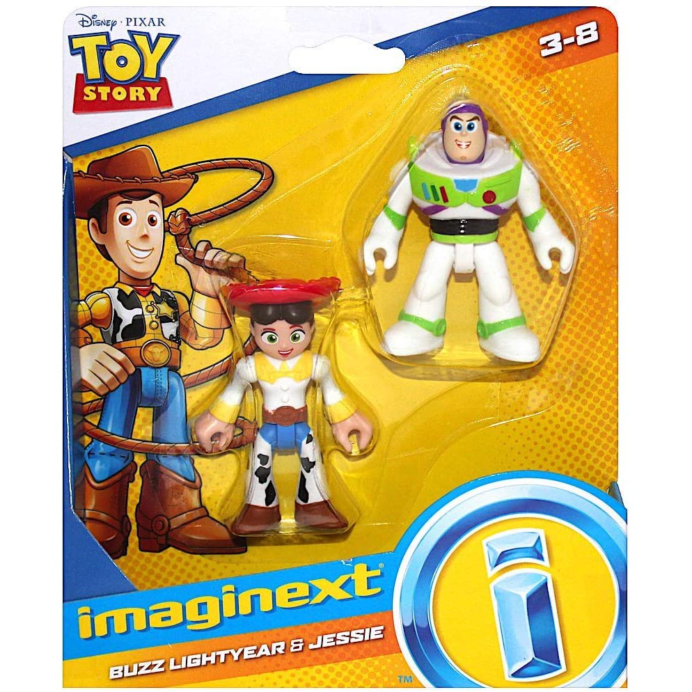 Toy Story Imaginext Pixar Film Kids toy Buzz lightyear and Jessie