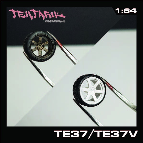 TE37/TE37V Resin Rims 1:64 Scale 9mm 10mm | Shopee Philippines