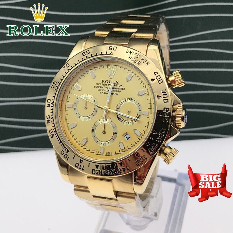 ROLEX Daytona Watch For Men Pawanble Original Water Proof ROLEX Watch ...