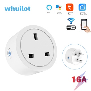 WiFi 20A Smart Plug Socket With Power Monitoring Timing Function Voice  Control