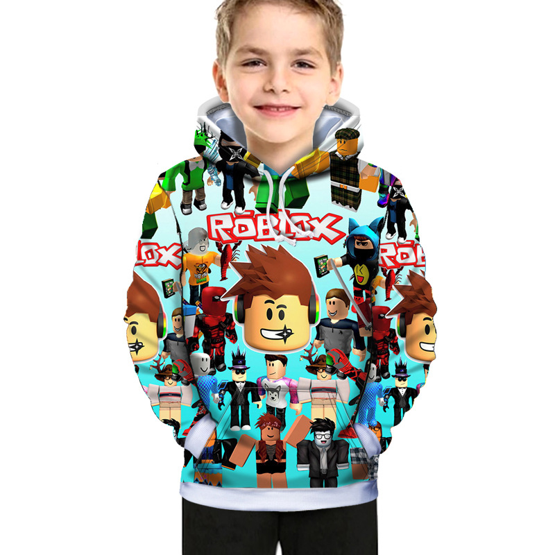 Roblox Kids Hoodie boy s Sweater Outerwear Children s Coat