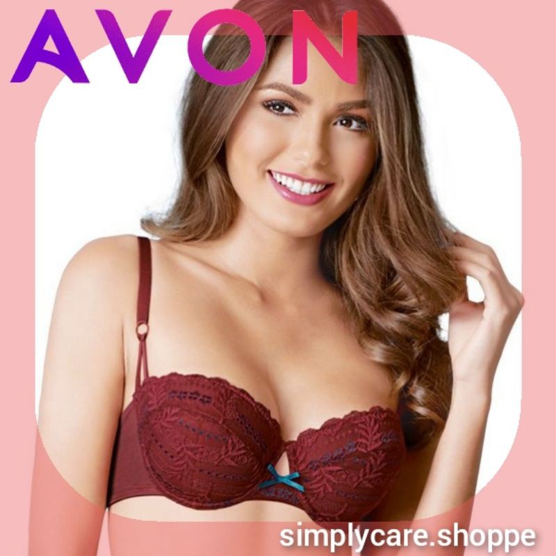 Burgundy lace push-up bra, Promotions