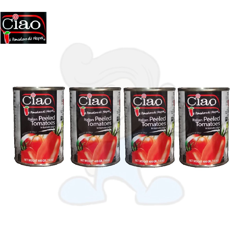 CIAO ITALIAN PEELED TOMATOES, ( 4 x 400g ) Shopee Philippines