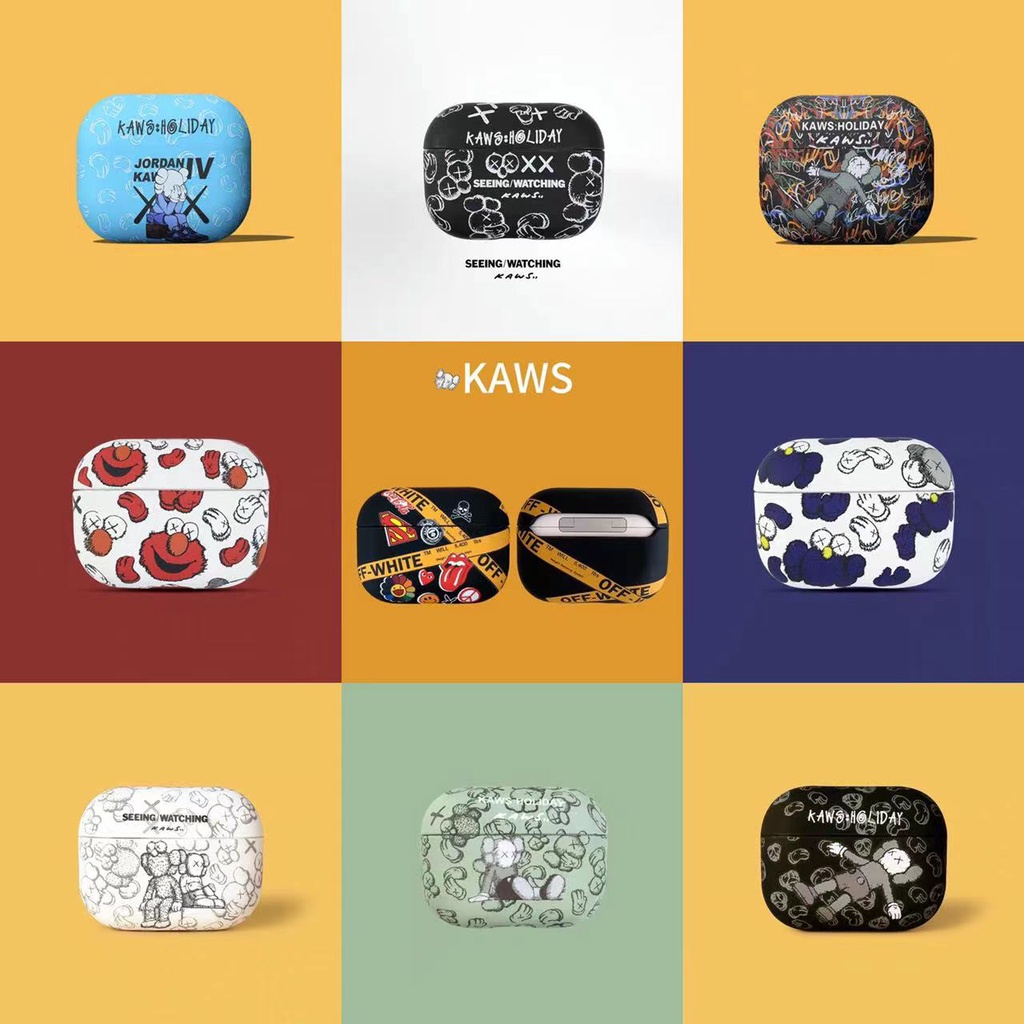 Kaws Airpods Pro 2 Case Fashion Airpods 3 Case Hard Airpods Case