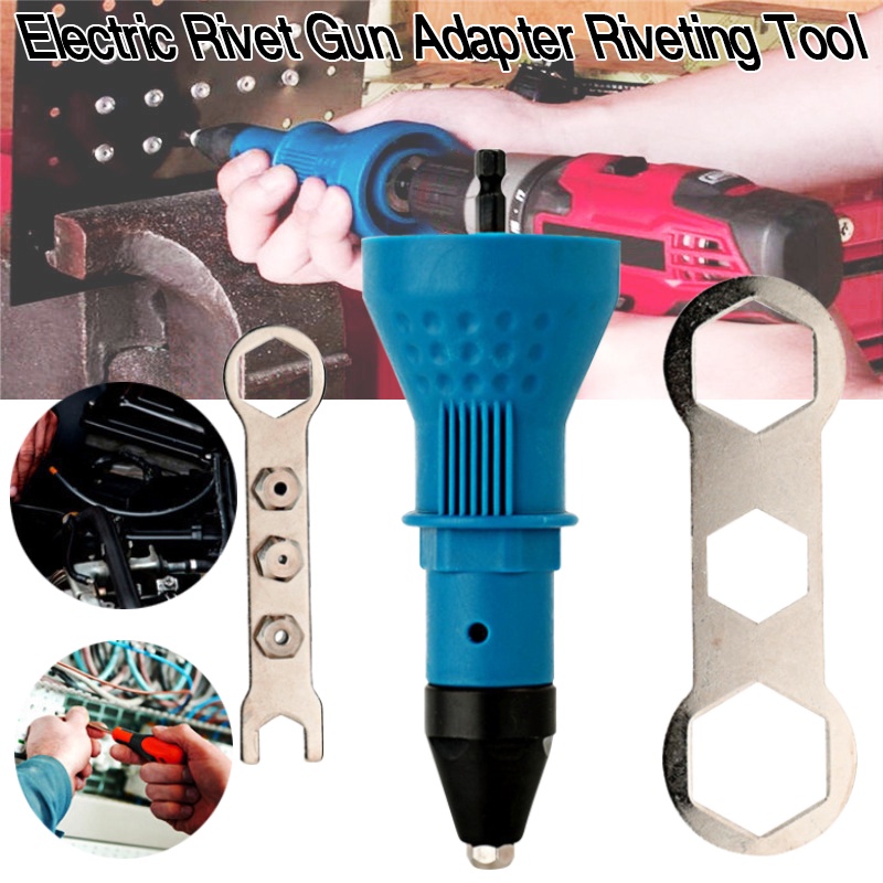 1pcs Electric rivet nut adapter riveting tool gun rivet stud adapter ...