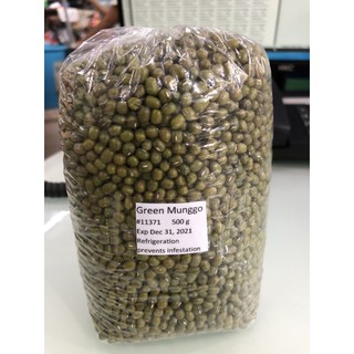 Munggo Berde Balatong green Kintab 500g Argentina non GMO polished