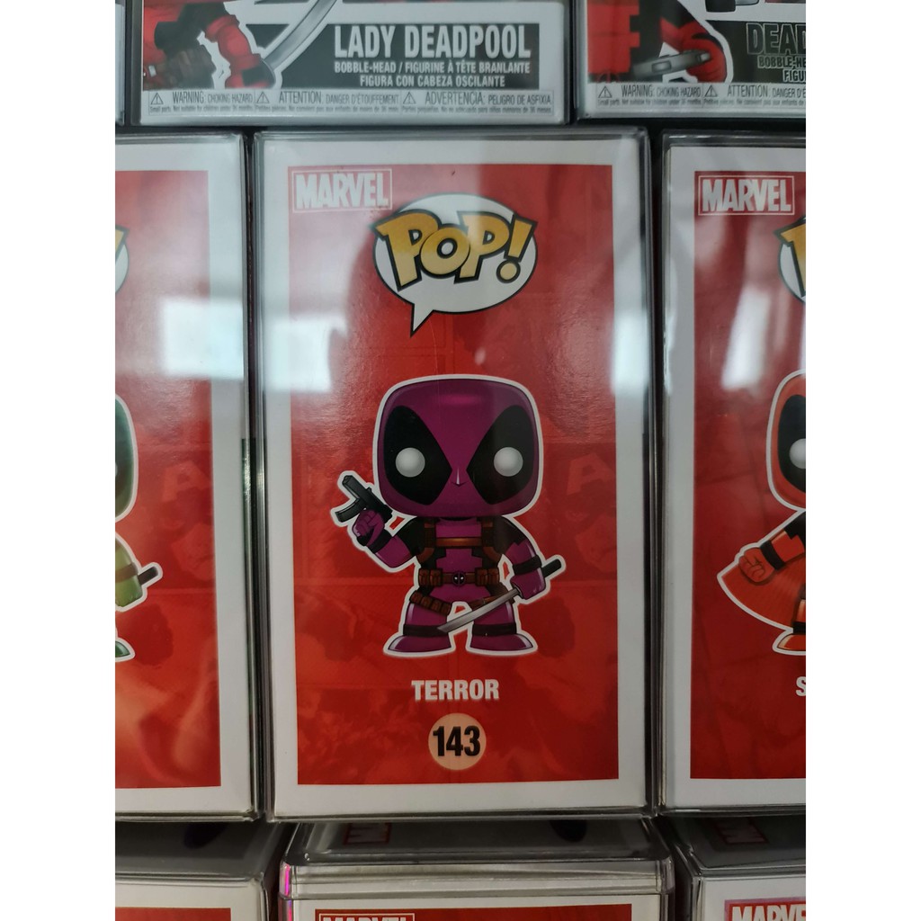 Funko Pop! Deadpool - Foolkiller, Solo, Terror, Stingray, Slapstic ...