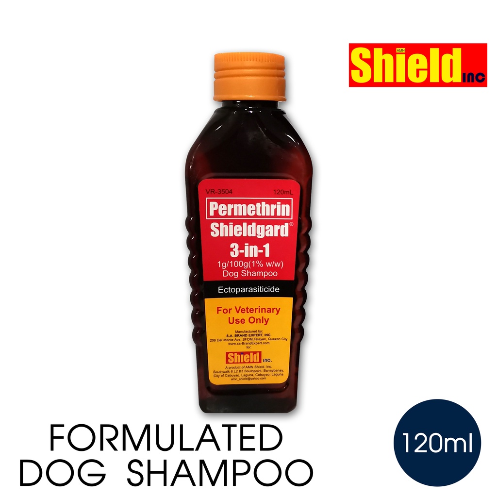 Shieldgard 3in1 Dog Shampoo 120 ml Shopee Philippines