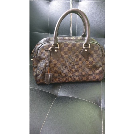 Louis Vuitton Damier Ebene Duomo Handle Bag - Louis Vuitton Handbags