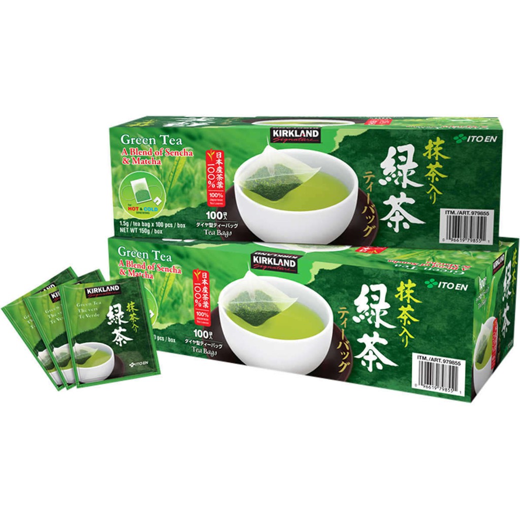 KIRKLAND Signature Green Tea (Ito En Matcha Blend), 100 Japanese Green