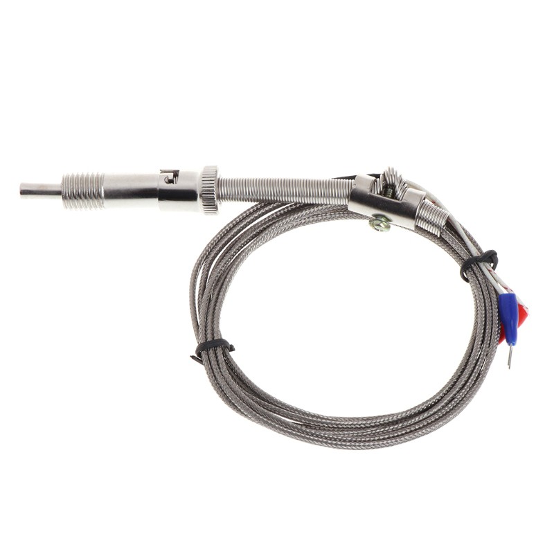 K Type Thermocouple Temperature Sensor Bayonet Compression Spring with ...