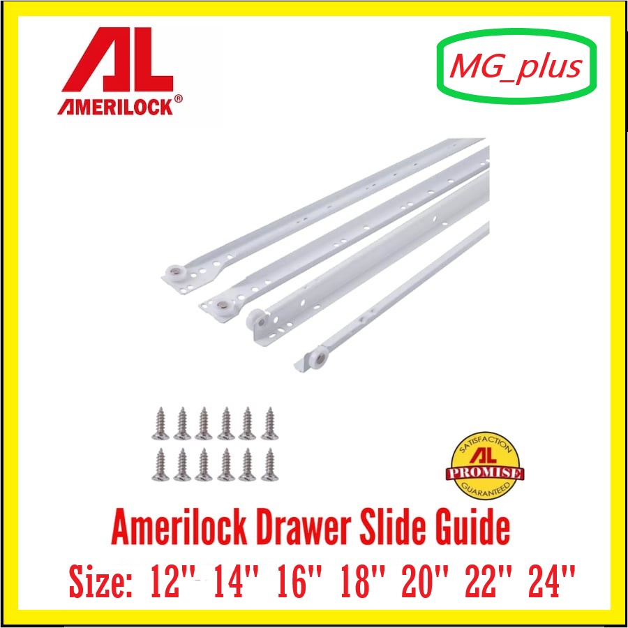 Amerilock Ordinary Drawer Slide Guide For Cabinet Drawer 12