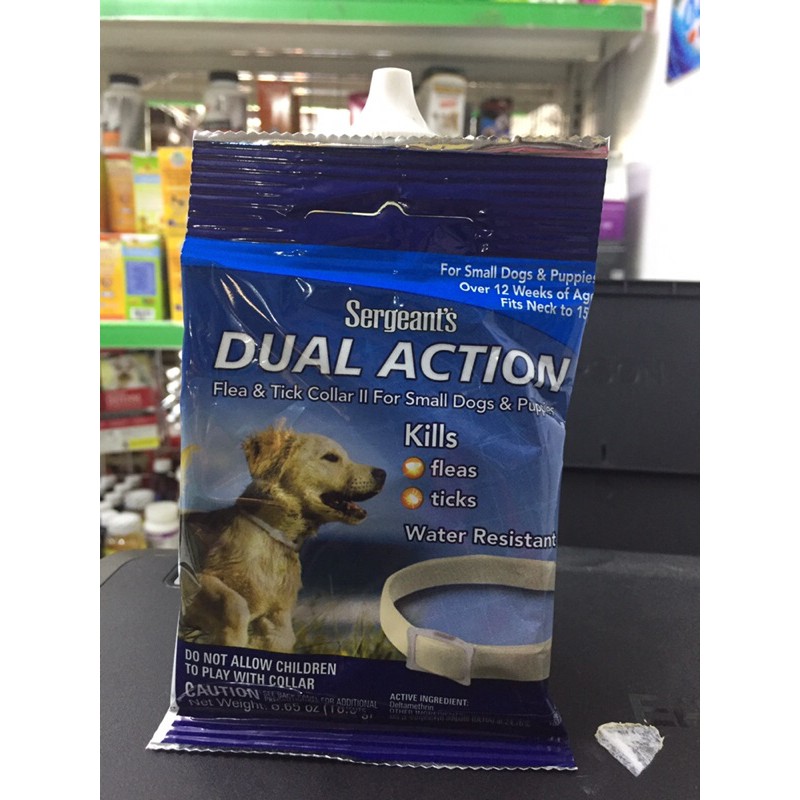 Sergeants dual 2024 action flea collar