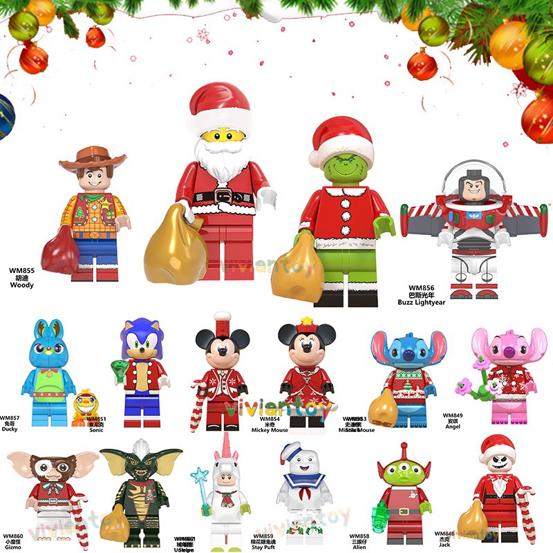 Lego grinch minifigure hot sale