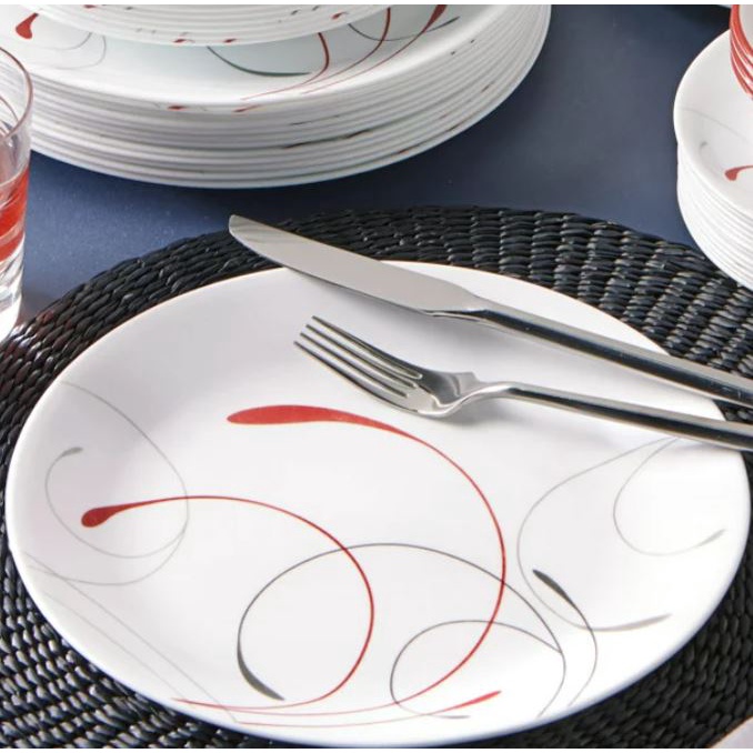 Corelle Livingware 12Piece Dinnerware Set, SPLENDOR ROUND , Service for 4 Shopee Philippines