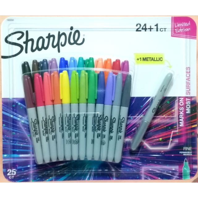 Sharpie Supersonic Yellow Limited Edition Color Burst Fine Point Permanent MarkerPens and Pencils