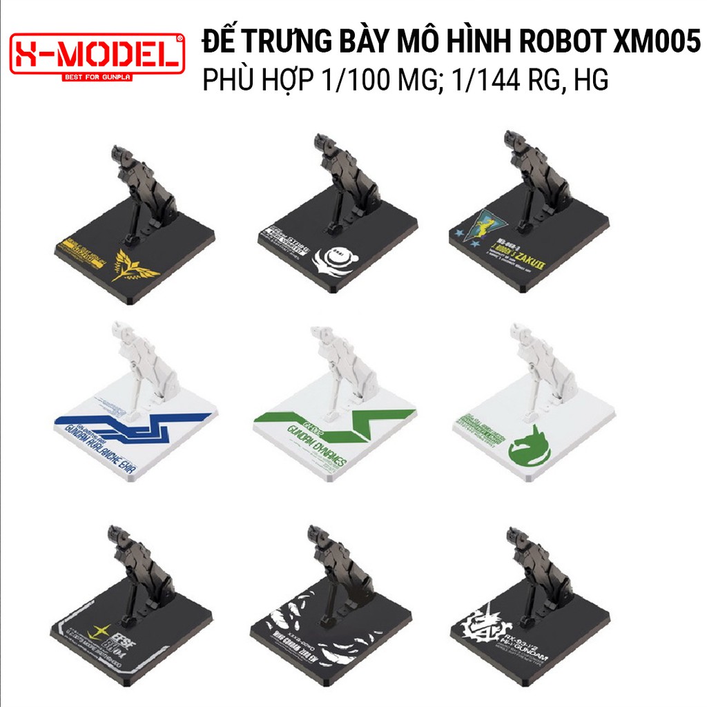 XMODEL XM005 Action Base Model Display Stand GUNDAM 1/100 MG; 1/144 HG ...