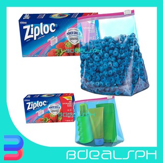  Ziploc Gallon Food Storage Slider Bags, Power Shield Technology  for More Durability, 26 Count (Pack of 4) : Health & Household