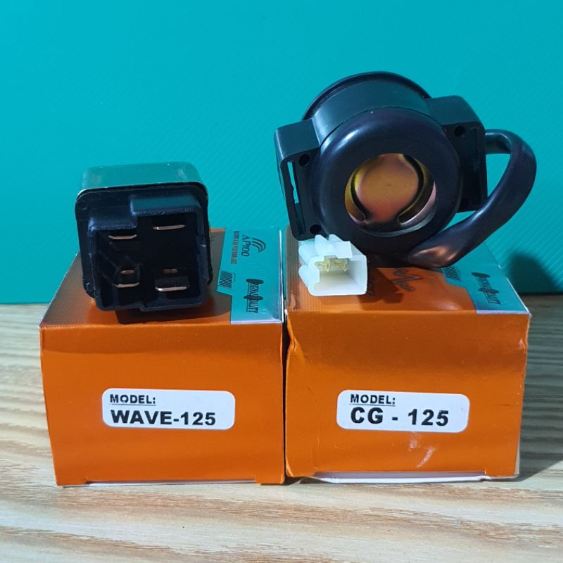 APIDO STARTER RELAY WAVE 125/ Raider 150 fi/ MiO I 125/ NOUVO Shopee