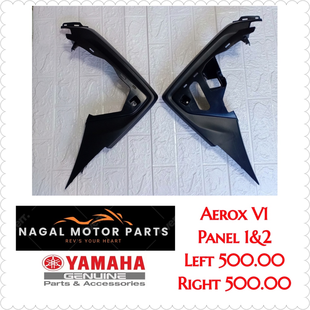 PANEL 1&2 FOR AEROX V1 YAMAHA GENUINE PARTS | Shopee Philippines